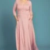 Plus Size Button Front Soft Maxi Dress -Curve Elegance Shop 2005374 126 1
