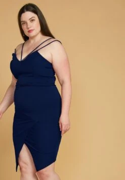 Asoph Plus Size Strappy Crop Top & Skirt Two Piece Set -Curve Elegance Shop 2005459 117 1