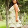 Pleione Plus Size Tiered Layers Women Dress -Curve Elegance Shop 2006728 105 2