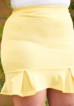 Asoph Plus Size Mermaid Mini Skirt -Curve Elegance Shop 2008568 105 5