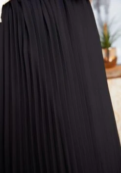 Asoph Plus Size Pleated Midi Skirt -Curve Elegance Shop 2011025 001 3