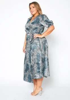 Pleione Plus Size Satin Leopard Wrap Maxi Dress -Curve Elegance Shop 2012140 375 1