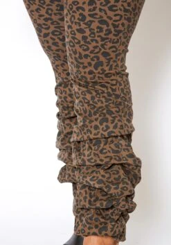 Vibrant Plus Size Womens Leopard Ankle Scrunched Jean 11 Vibrant Plus Size Womens Leopard Ankle Scrunched Jean -Curve Elegance Shop 2013669 361 2