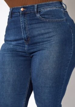 Vibrant Plus Size Favorite High Waisted Skinny Denim Jean -Curve Elegance Shop 2016799 939 4