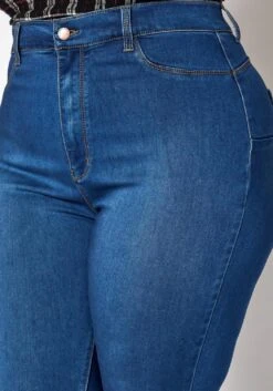 Asoph Plus Size Classic Skinny Denim High Rise Jean -Curve Elegance Shop 2016801 938 0