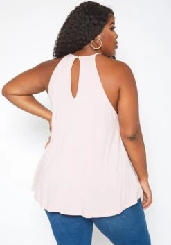 Asoph Plus Size Crochet Hem Cami Top -Curve Elegance Shop 2017631 119 3