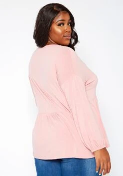 Asoph Plus Size Relaxed Fit Peplum Top 10 Asoph Plus Size Relaxed Fit Peplum Top -Curve Elegance Shop 2018174 102 3