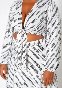 Asoph Plus Size Statement Crop Top & Maxi Skirt Set -Curve Elegance Shop 2018248 177 4