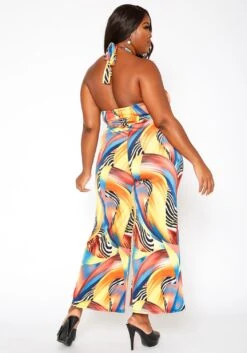 Asoph Plus Size Show Off Halter Neck Flare Jumpsuit -Curve Elegance Shop 2018256 128 2