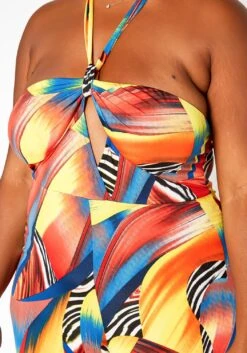 Asoph Plus Size Show Off Halter Neck Flare Jumpsuit -Curve Elegance Shop 2018256 128 3