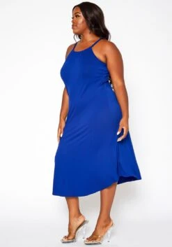 Asoph Plus Size Basic Cami Midi Dress -Curve Elegance Shop 2018277 218 2