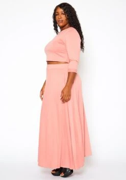 Asoph Plus Size Effortless Two Piece Set -Curve Elegance Shop 2018396 003 3