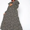 Asoph Plus Size Spotted Print Flare Maxi Dress -Curve Elegance Shop 2018433 001 1