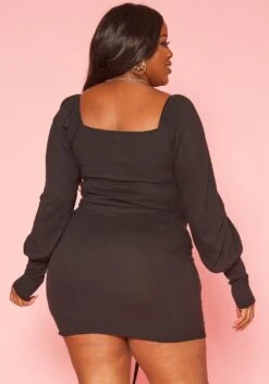 Plus Size Drawstring Hem Two Piece Set -Curve Elegance Shop 2019369 001 3