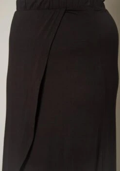 Plus Size High Waist Overlay Midi Skirt -Curve Elegance Shop 2019547 001 4