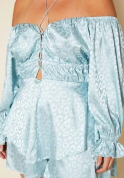 Plus Size Leopard Print Satin Romper -Curve Elegance Shop 2020211 001 3