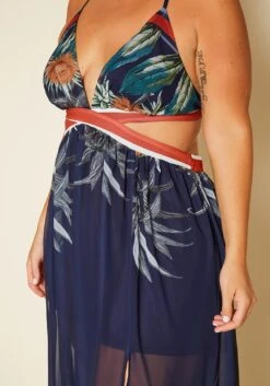 Plus Size Tropical Cutout Maxi Dress -Curve Elegance Shop 2020534 001 5