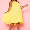 Plus Size Halter Top Tiered Dress -Curve Elegance Shop 2020586 002 2