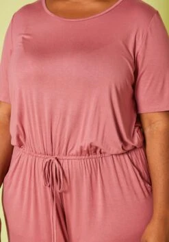 Plus Size Lounge Wide Leg Jumpsuit -Curve Elegance Shop 2020711 002 5