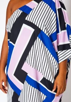 Plus Size Asymmetric One Shoulder Dress -Curve Elegance Shop 2020914 001 9