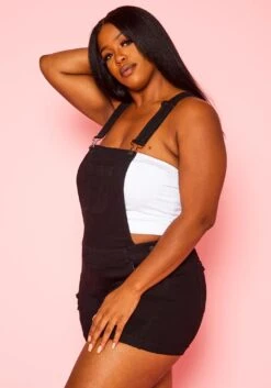 Plus Size Overall Denim Shorts -Curve Elegance Shop 2020946 001 2