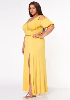 Plus Size Vacay Mode Matching Two Piece Set -Curve Elegance Shop 2021045 003 3