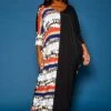 Plus Size Multi Pattern Splice Flare Maxi Dress -Curve Elegance Shop 2021275 001 3