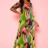 Plus Size Abstract Print Maxi Dress -Curve Elegance Shop 2021397 001 1