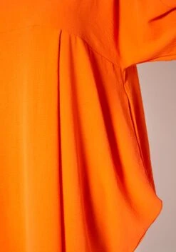 Plus Size Solid Short Sleeve Tunic Dress 13 Plus Size Solid Short Sleeve Tunic Dress -Curve Elegance Shop 2021409 001 1