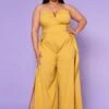 Plus Size Inresistable Tall Flare Leg Jumpsuit -Curve Elegance Shop 2022556 002 0