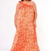 Plus Size One Shoulder Floral Print Maxi Dress -Curve Elegance Shop 2022618 001 1