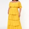 Plus Size Tiered Ruffle Top And Skirt Set 2 Plus Size Tiered Ruffle Top And Skirt Set -Curve Elegance Shop 2022623 003 1