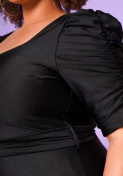 Plus Size Sweetheart Neck Satin Jumpsuit -Curve Elegance Shop 2022654 001 5