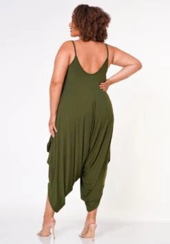 Plus Size Harem Cami Jumpsuit -Curve Elegance Shop 2022665 003 4